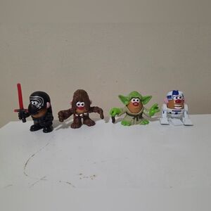 Star Wars Mini Mr Potato Heads Set Of 4